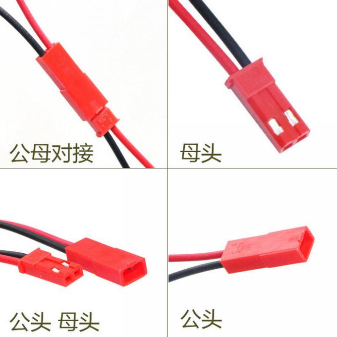 Customized JST SYP 2Pin Dupont Red Male Female Connector Wire Harness