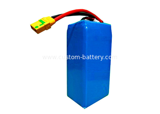 China High Discharge 20C 6S Lithium Ion Polymer Batteries 22.2V 15000mAh For UAV Quadcopter supplier
