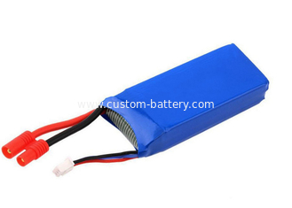China Hobby Batteries Lipo Rc Rechargeable Battery Packs 40C 2000mAh 11.1V Long Lifespan supplier