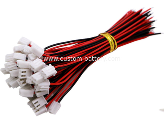 China Custom Wire Harness Connectors JST XH 2.54mm 2 Pin Terminal Plug Extension Cable supplier