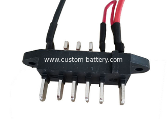China Ebike Connector 6Pin Male Plug Custom Wire Harness supplier