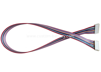 China Molex 2510 12P 2.54mm Pitch Male To Male Connectors Extension Ribbon Cable Assembly supplier