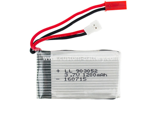 China Small 3.7V Lipo Battery For Rc Helicopter supplier