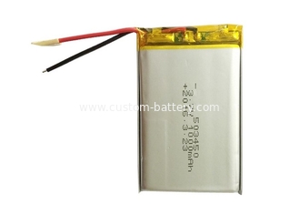 China 503450 Rechargeable Li Polymer Battery , 1S Li Po 3.7 V Battery 1000mAh supplier