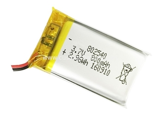 China Green Power 802540 Li Polymer 3.7 V Battery 800mAh With Short Circuit Protection supplier