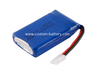 China Customized 2S1P 25C 3.7 V 700mah Lipo Battery , Rc Helicopter Removable Battery supplier