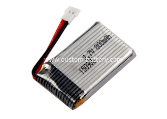 China 20C 800mAh Rc Helicopter Battery 3.7 V , High Rate Lipo Lithium Polymer Battery supplier
