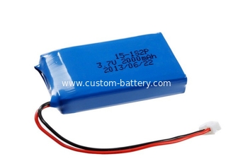 China Pollution Free 703050 1S2P Led Light Battery 3.7V  2000mAh With Environment Friendly supplier