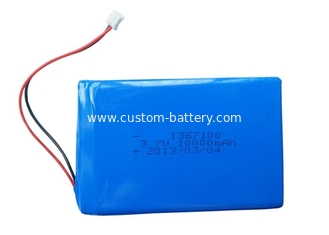 China 1S2P 10000mAh Custom Battery Pack , Rechargeable Lithium Ion Battery 3.7V supplier