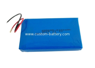 China 655085 3s Lipo Battery Packs 11.1 Volt , Lithium Polymer Rechargeable Battery supplier