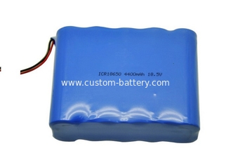 China 5S2P 18650 Li Ion Rechargeable Battery 18.5V 4400mAh For Emergency Light supplier