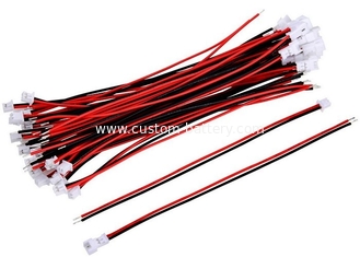 China JST 2P 1.25MM Lipo Battery Wire Connectors , Male Female Wiring Connectors supplier