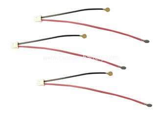China JST Connector Electronic Wire Assembled With 5.5mm Dia Round Nickel weld tab supplier