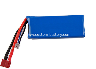 China 30C Lithium Ion Polymer RC Helicopter Battery 2200mAh 7.4 V 2S1P Low Inner Resistance supplier