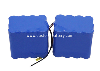 China Hgih Density Lithium Ion Battery Pack 18650 3S4P 10.4Ah 11.1V For Emergency Lighting supplier