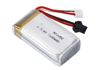 China Durable RC Helicopter Battery 903052 7.4V 1200mAh RC Quadcopter Helicopter Accessories supplier