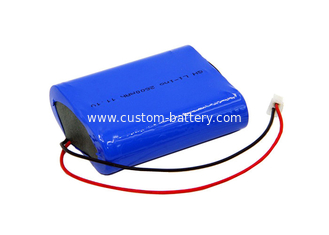 China 11.1V 2600mAh Li Ion 18650 Rechargeable Battery 3S1P , Rechargeable Cylindrical Batteries supplier