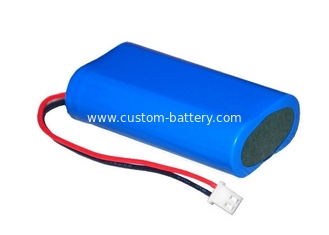 China 18650 7.4V 2600mAh 2S1P Rechargeable Lithium Batteries For Solar Light , Flashlight supplier