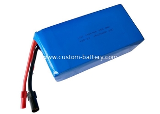 China High Voltage UAV 16000mAh 15C 22.2V Rechargeable Lipo Battery For Multirotor Drone supplier