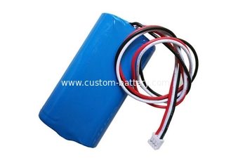 China Li-ion 18650 7.4V 2200mAh 2S1P 18650  Lithium Ion Battery Pack For Emergency Light supplier