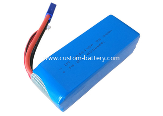 China Smart Drone Quadcopter Lipo Battery 4S1P 14.8V 6300mAh 10C  Battery Pack supplier