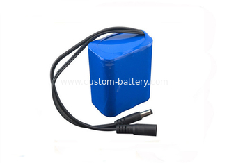 China Customized 18650 3S3P 6600mah Cylindrical Lithium ion Cell Battery Pack 11.1V supplier