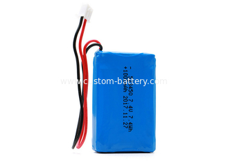 China 7.4V 1000mAH Li-ion Polymer Lipo Battery 523450 Custom Battery Pack  1 Year Warranty supplier