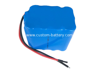 China 12 Volt 18650 Lithium Ion Battery 3S4P 10400mAh 11.1v Rechargeable Battery Pack supplier