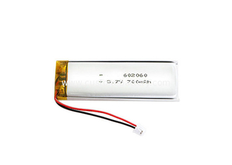 China Wholesale Rechargeable lipo 3.7 Volt  602060 700mAh li-ion polymer battery supplier