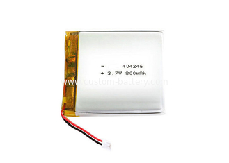 China Rechargeable lipo battery 404246 3.7V 800mAh lithium-ion batteries for sale supplier