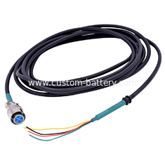 China Custom Wire Harness with 4 Pin IP67 Waterproof Plug Male Socket Connector Electrical Cable Assemblies Manufacturer supplier