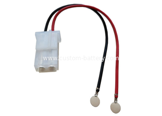 China Molex 8981-2P 5.08mm Connectors Crimped with 5.5mm Round Weld Tab Wire Harness supplier