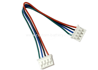 China JST PH 2.0 4P Male To Male Connector Extension Cable Wire Harness Assembly supplier