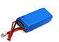 Deep Cycle 7.4V Lipo Battery For Rc Helicopter , Small Rechargeable Battery Pack 1300mAh supplier