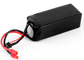 Black 14.8 V Li Ion Polymer Battery Pack For Remote Control Car 4700mAh 30C supplier