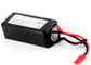 Black 14.8 V Li Ion Polymer Battery Pack For Remote Control Car 4700mAh 30C supplier