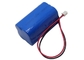 Rechargeable 18650 2S2P 4400mah 7.4V  Lithium Ion Battery Pack Customized OEM supplier