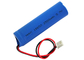 Li ion 18650 Cylindrical 3.7V 2500mAh Button Top Rechargeable Battery with PCB supplier