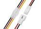 Custom 2 pin Automotive Molex 5500 5600 3.68mm Pitch  Connectors Cable Assemblies supplier