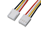 Molex 2510 4 Pin 2.54mm Molex Male Connector Powering Custom Cable Assemblies supplier